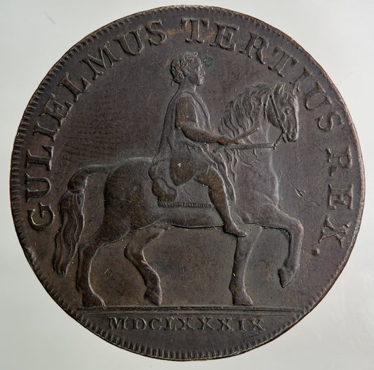 1791 Hull Half-Penny Coin | Very High Grade