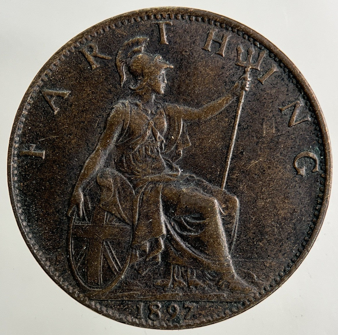 1897 Victoria Farthing Coin | Very High Grade