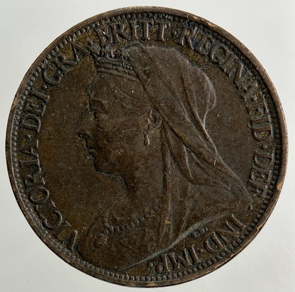 1901 Victoria Farthing Coin | Very High Grade