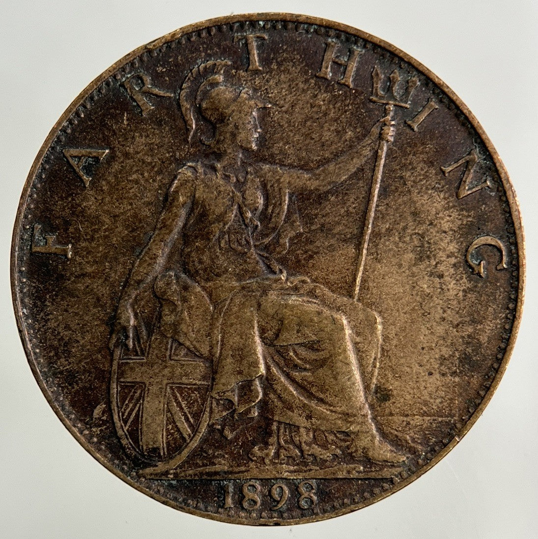 1898 Victoria Farthing Coin | Very High Grade