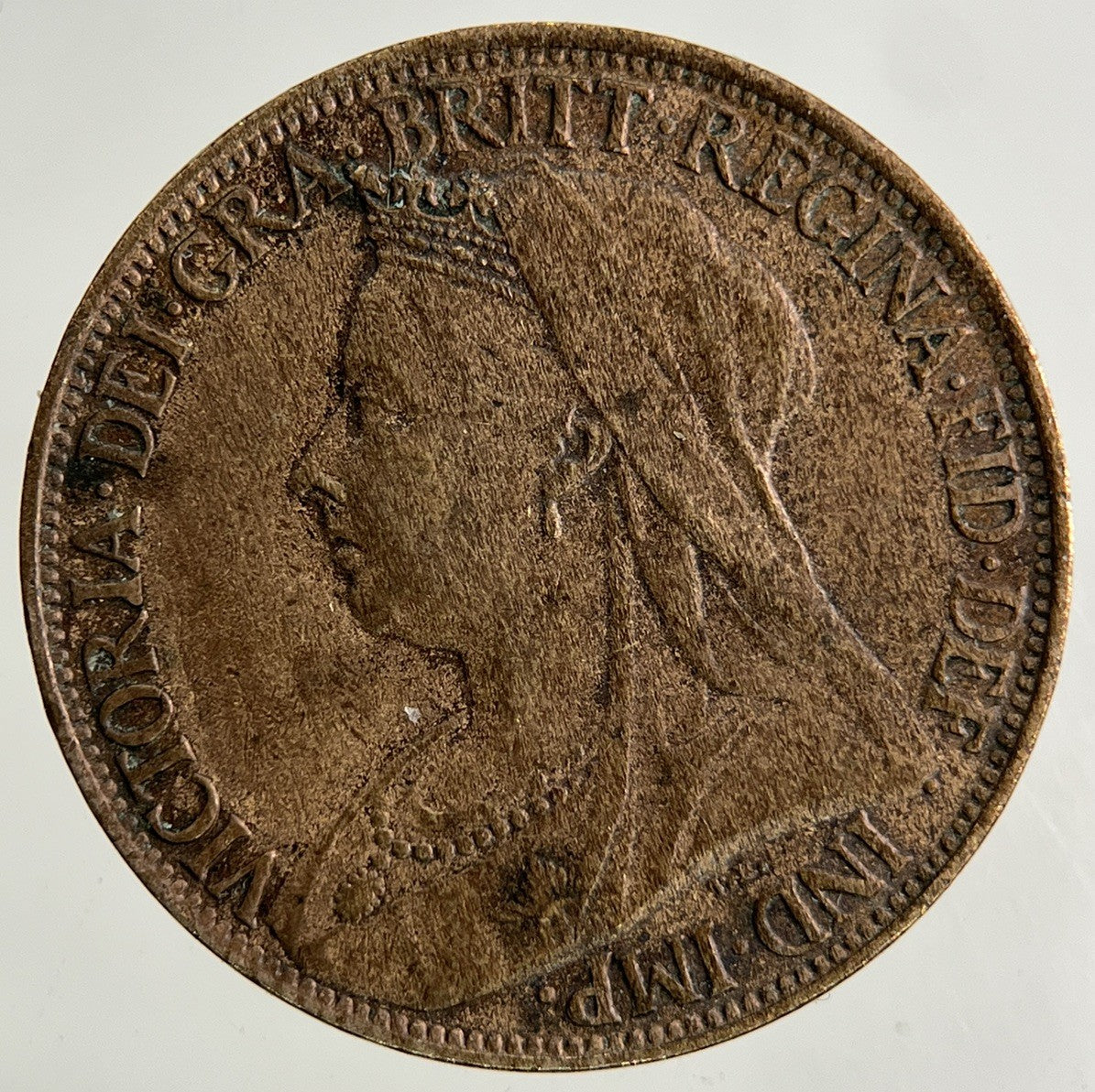 1897 Victoria Farthing Coin | Fine Collectable Grade