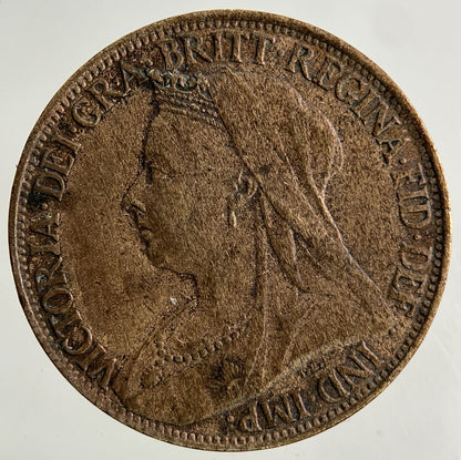 1897 Victoria Farthing Coin | Fine Collectable Grade