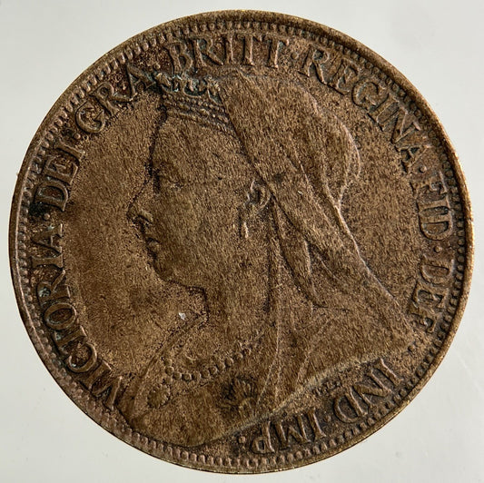 1897 Victoria Farthing Coin | Fine Collectable Grade