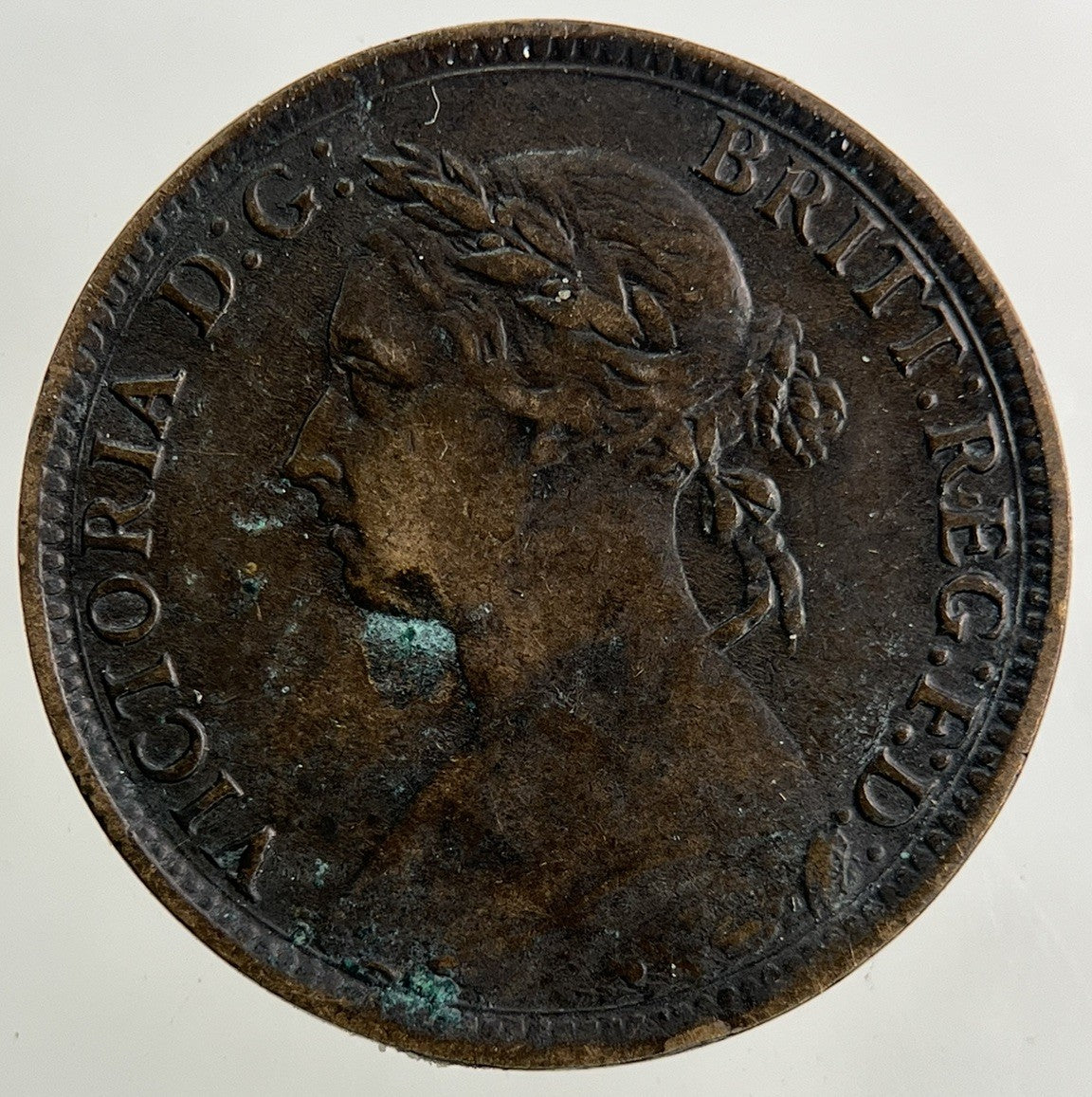 1886 Victoria Farthing Coin | Fine Collectable Grade