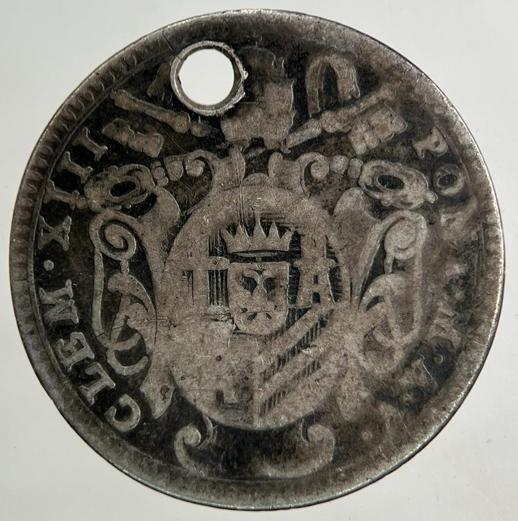 1763 Italy Papal States Oblectat Misericor Dia Silver Coin | Collectable Grade