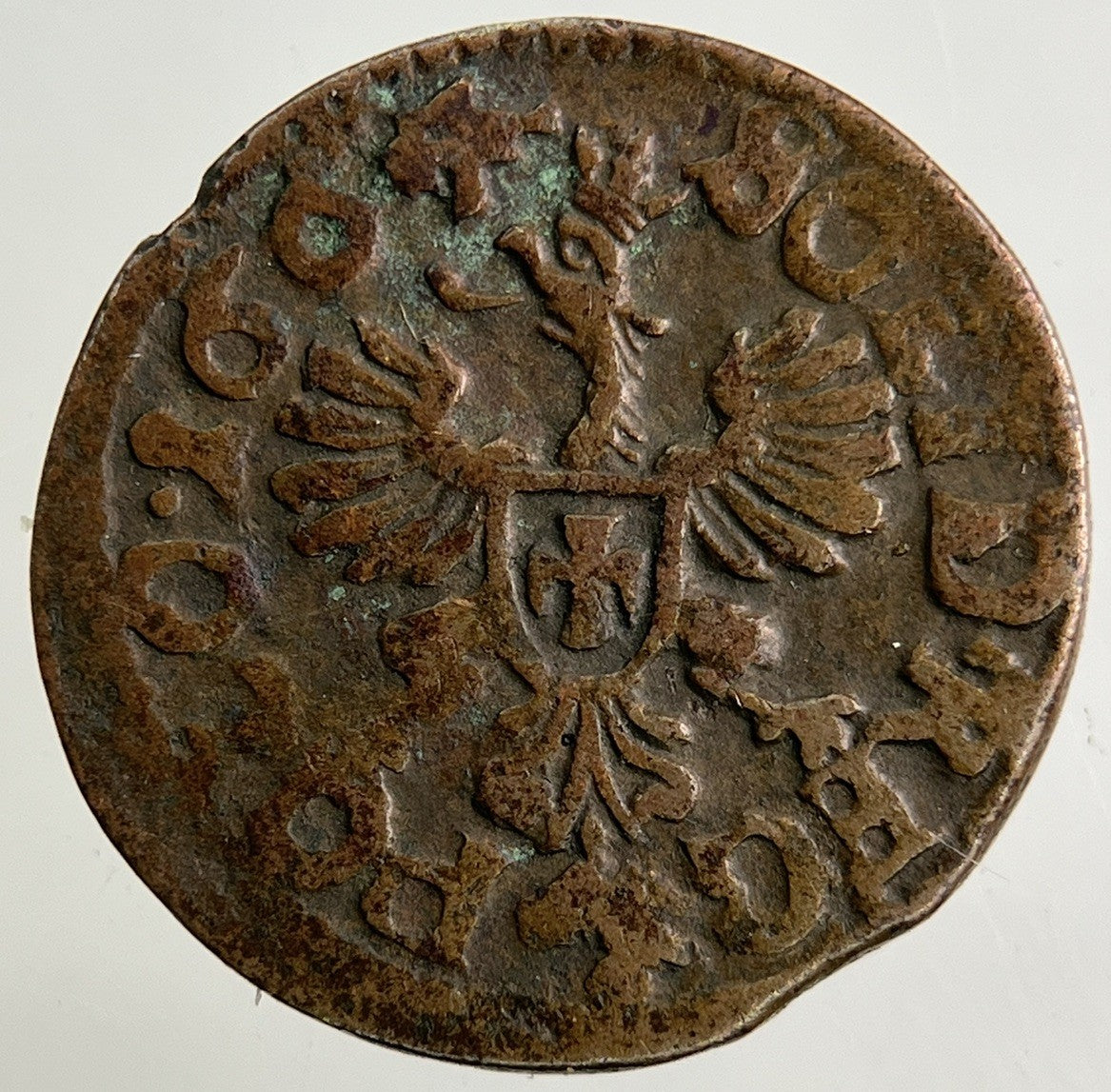 1664 Poland Solidus Coin | Fine Collectable Grade