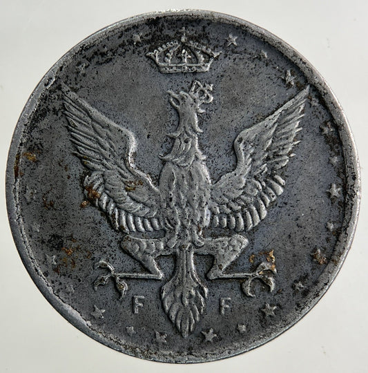 1917 Poland 10 Fen Fenigow Coin | Very High Grade
