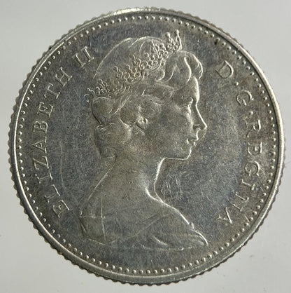 1967 Canada 10 Cents Silver Coin | Very High Grade