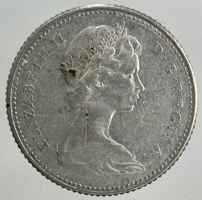 1967 Canada 10 Cents Silver Coin | Very High Grade