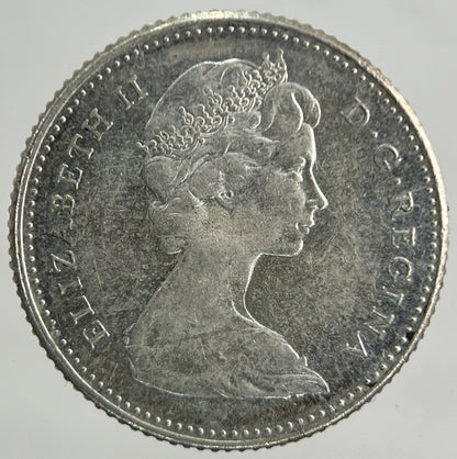 1967 Canada 10 Cents Silver Coin | Very High Grade