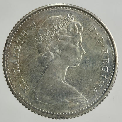 1967 Canada 10 Cents Silver Coin | Very High Grade