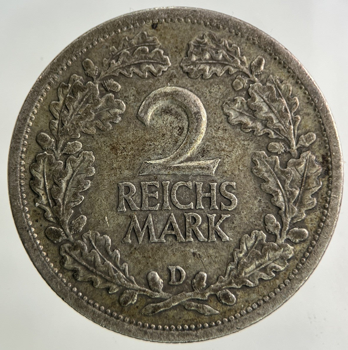 1926 Germany 2 Marks Silver Coin | Fine Collectable Grade