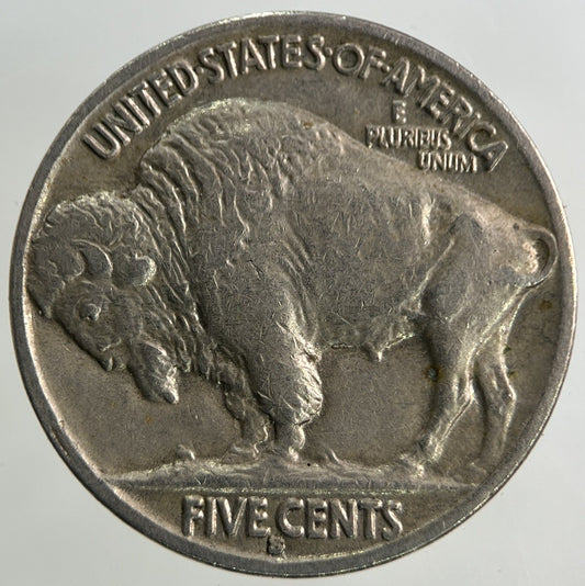 1935-S US USA Buffalo Nickel 5 Cents Coin | Very High Grade