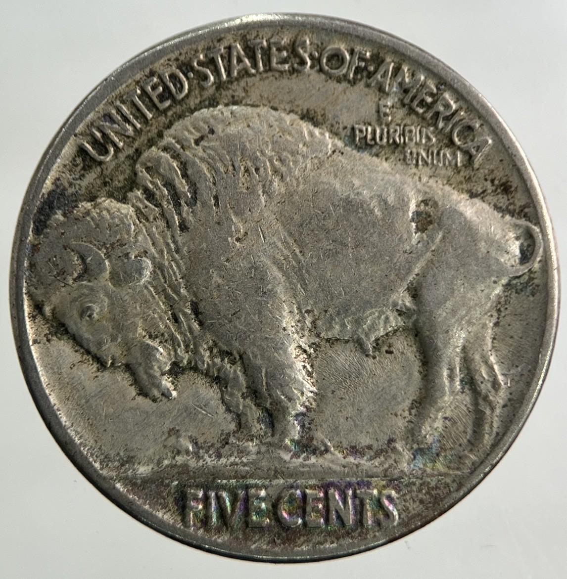 1935 US USA Buffalo Nickel 5 Cents Coin | Very High Grade