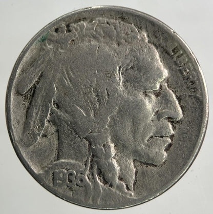 1936 US USA Buffalo Nickel 5 Cents Coin | Fine Collectable Grade