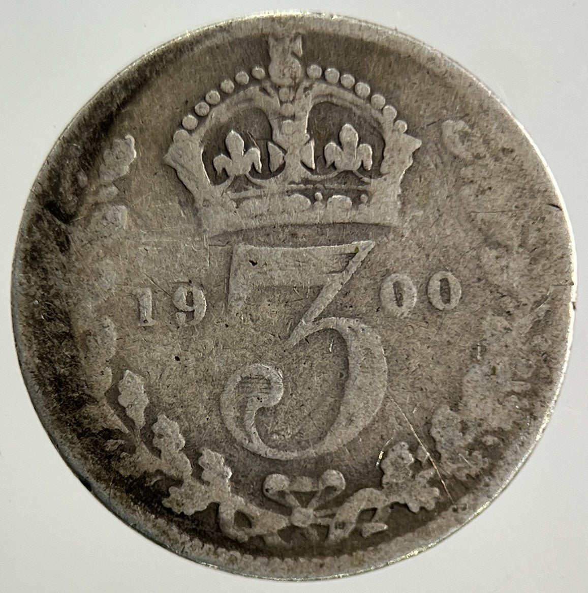 1900 Victoria Threepence Silver Coin | Collectable Grade