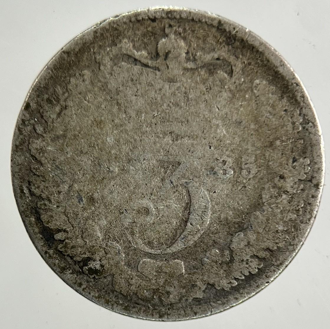 1885 Victoria Threepence Silver Coin | Collectable Grade