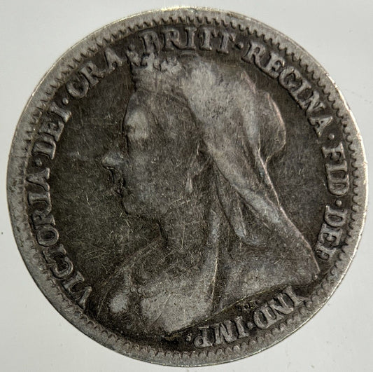 1899 Victoria Threepence Silver Coin | Collectable Grade