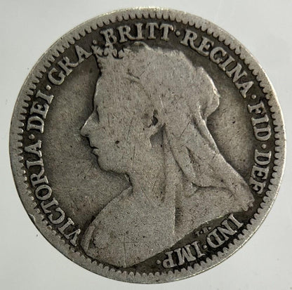 1897 Victoria Threepence Silver Coin | Collectable Grade