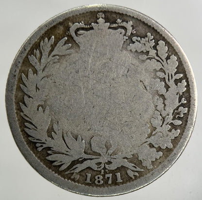 1871 Victoria Shilling Silver Coin | Collectable Grade