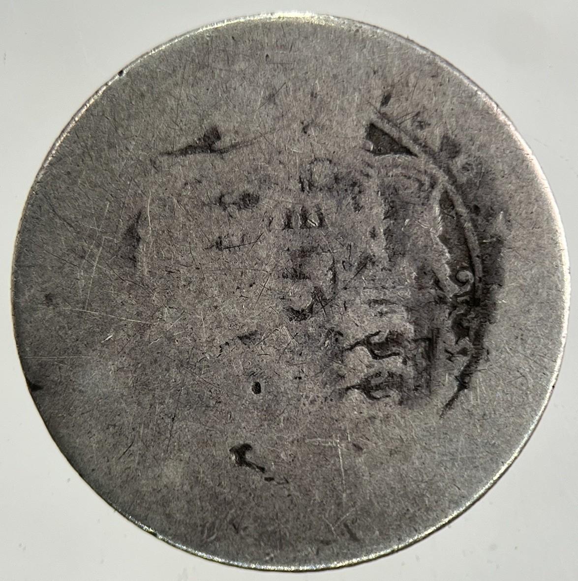 British George III 3rd Sixpence Silver Coin | Fair Grade