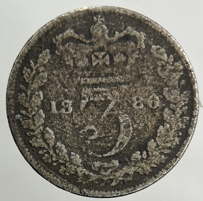 1886 Victoria Threepence Silver Coin | Collectable Grade