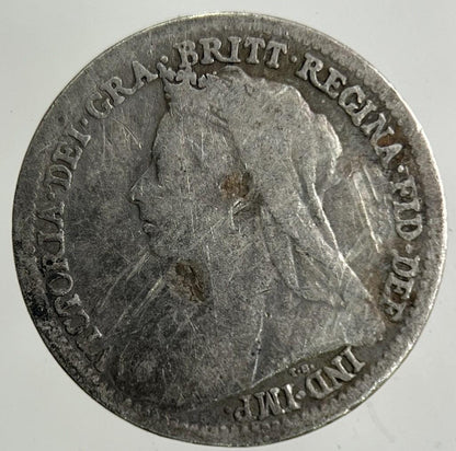 1900 Victoria Threepence Silver Coin | Collectable Grade