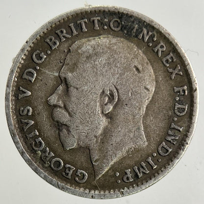 1919 George V Threepence Silver Coin | Fine Collectable Grade