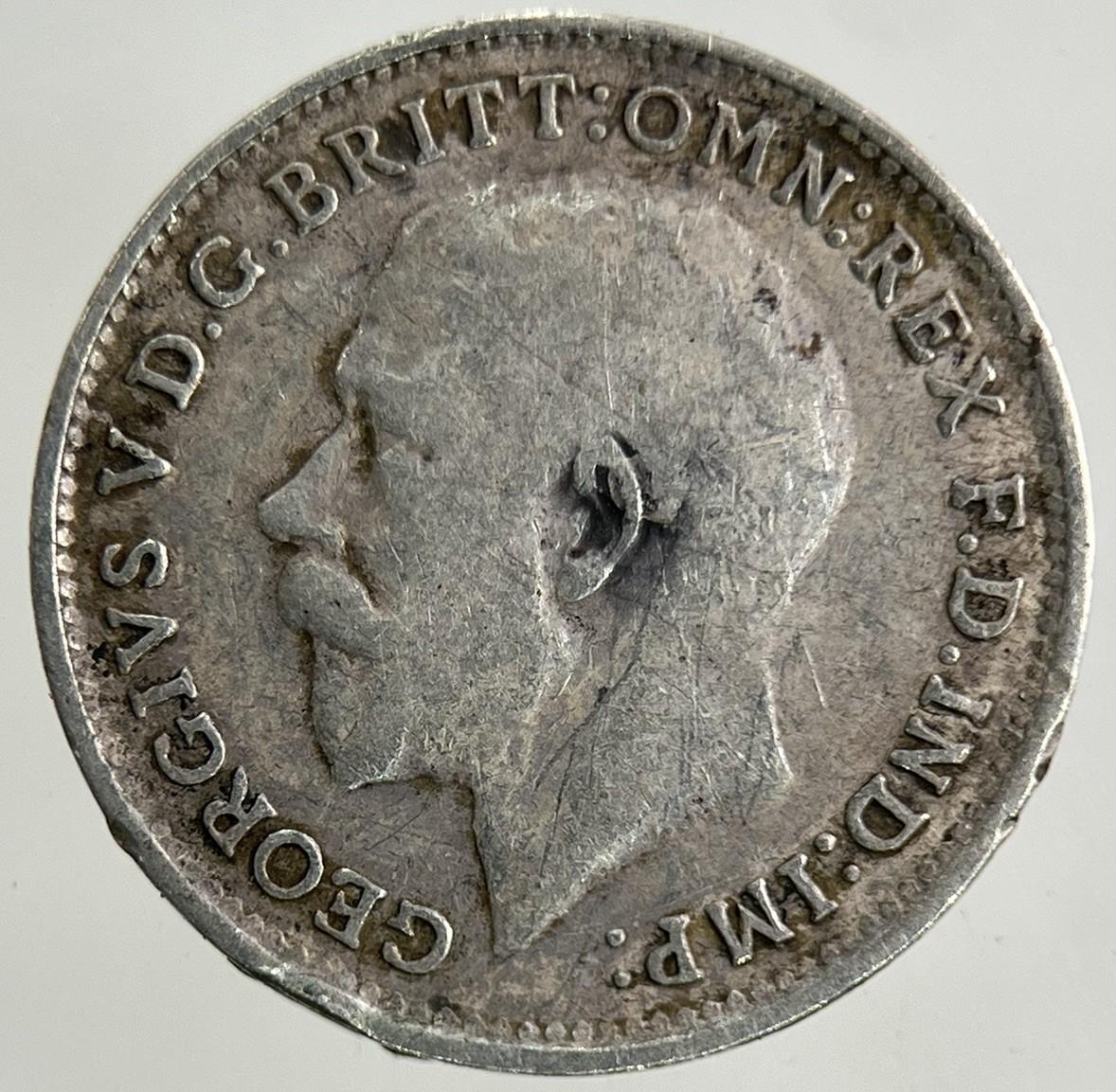 1918 George V Threepence Silver Coin | Fine Collectable Grade