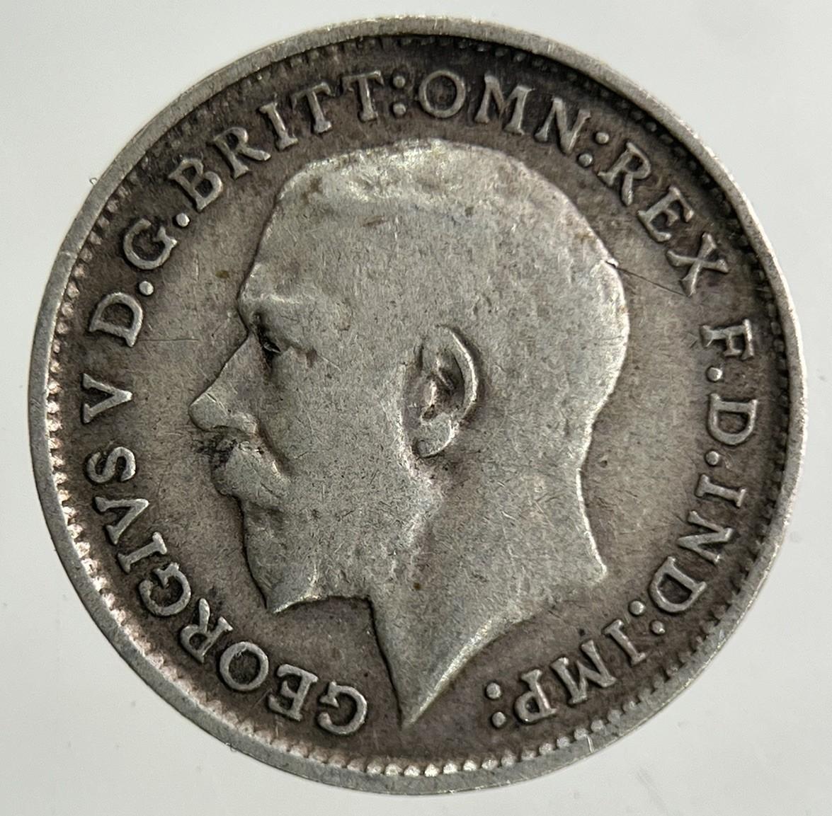 1912 George V Threepence Silver Coin | Fine Collectable Grade