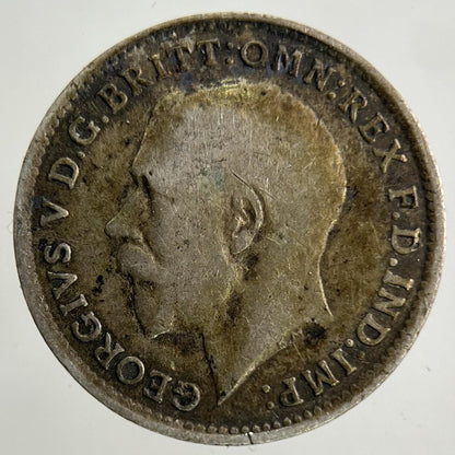 1917 George V Threepence Silver Coin | Fine Collectable Grade