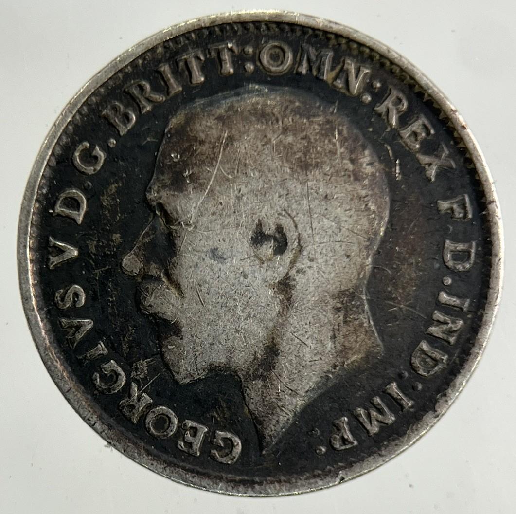 1918 George V Threepence Silver Coin | Fine Collectable Grade