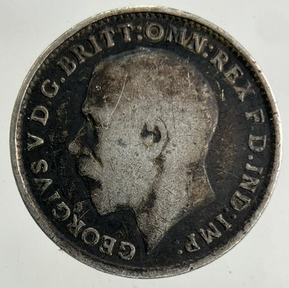 1918 George V Threepence Silver Coin | Fine Collectable Grade