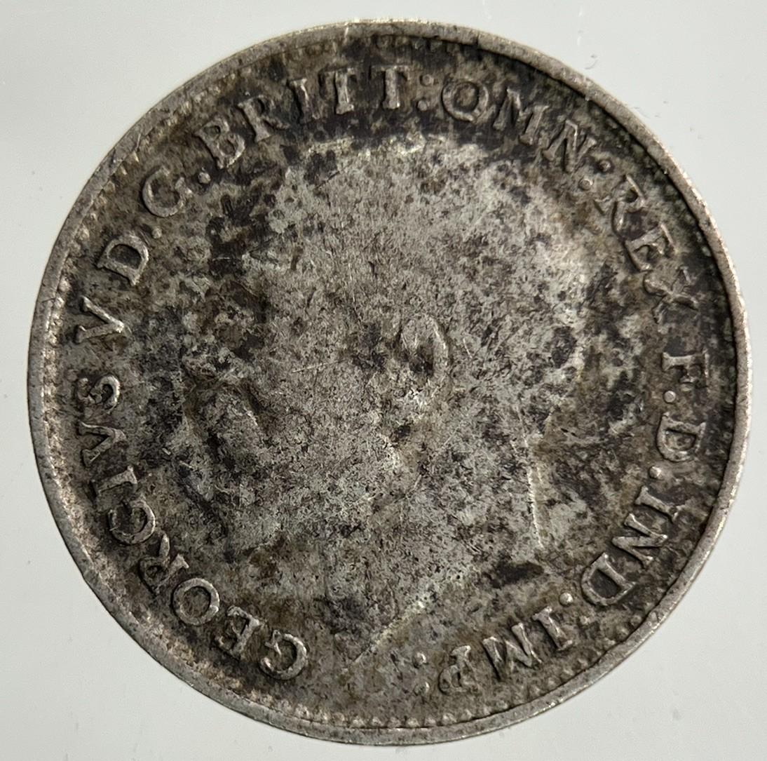 1916 George V Threepence Silver Coin | Fine Collectable Grade