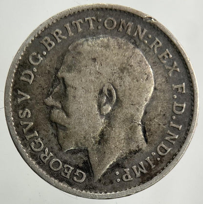1911 George V Threepence Silver Coin | Fine Collectable Grade