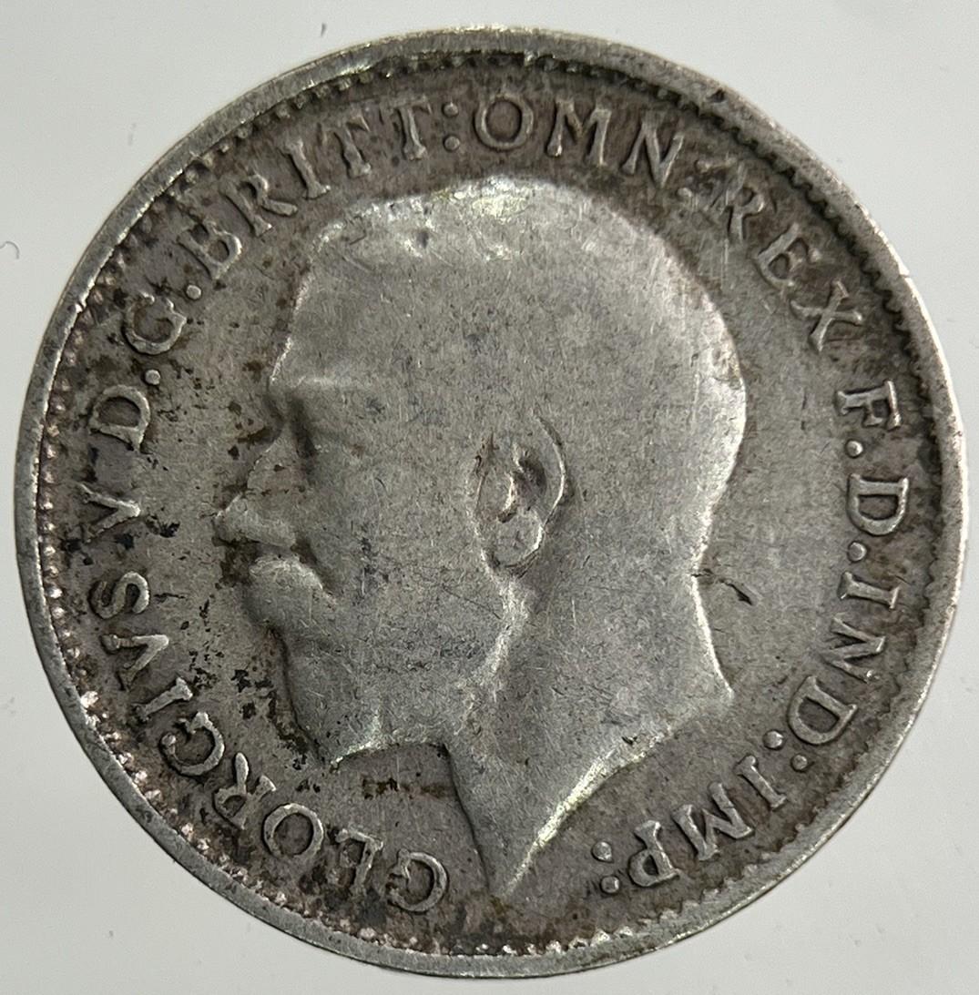 1913 George V Threepence Silver Coin | Fine Collectable Grade