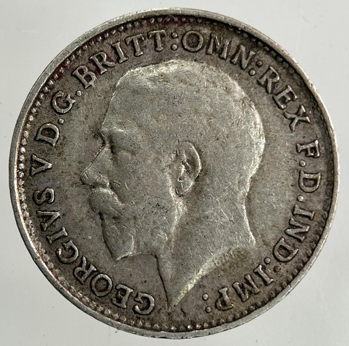 1916 George V Threepence Silver Coin | Very High Grade