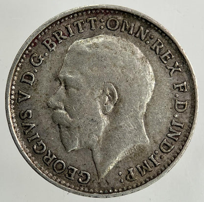 1916 George V Threepence Silver Coin | Very High Grade