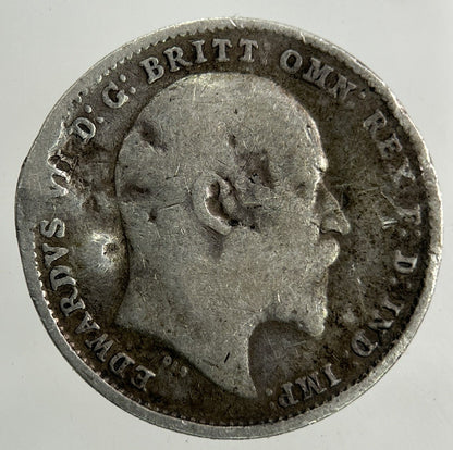 1910 Edward VII Threepence Silver Coin | Collectable Grade