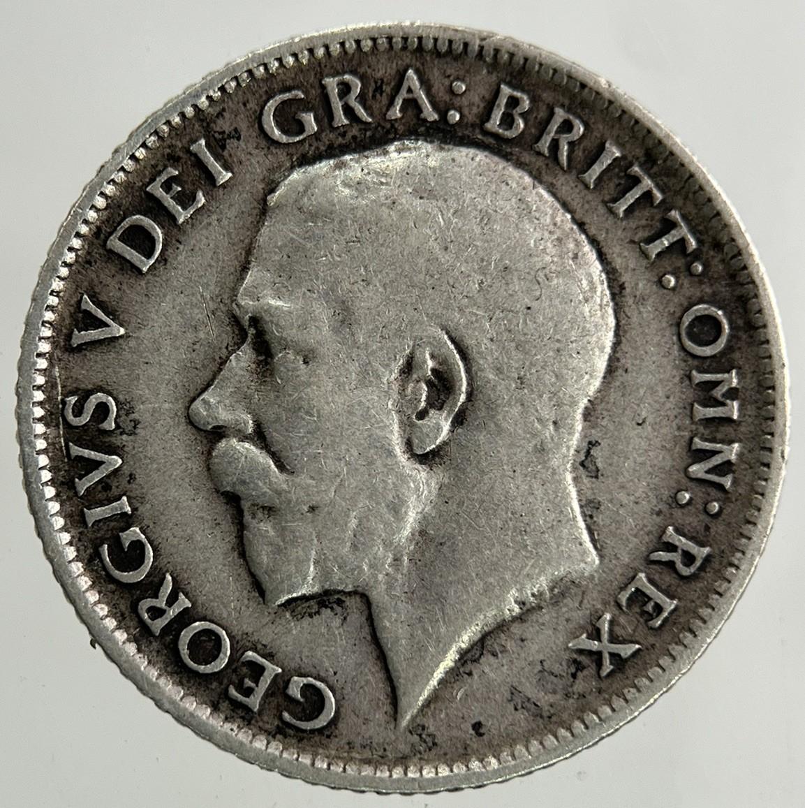 1914 George V Sixpence Silver Coin | Fine Collectable Grade