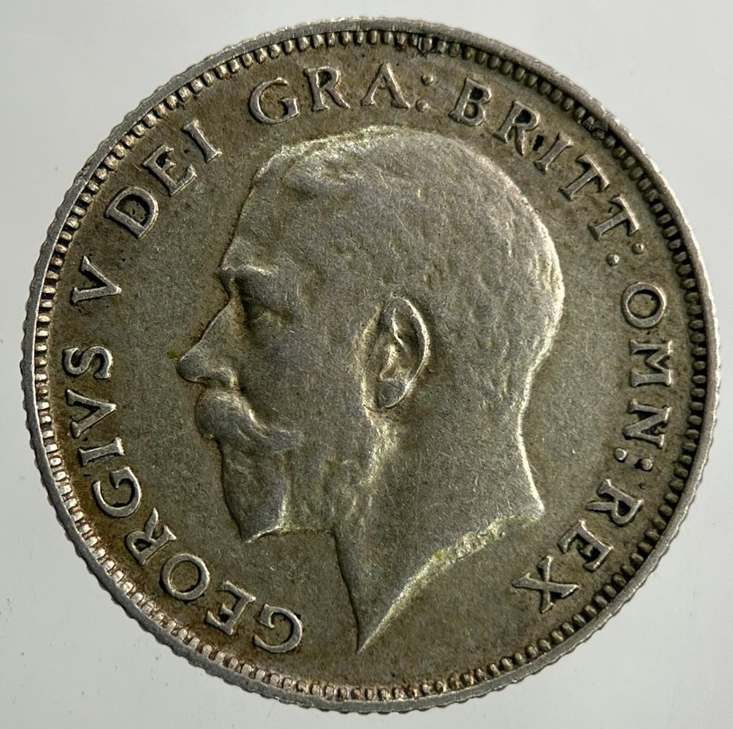 1922 George V Sixpence Silver Coin | Very High Grade
