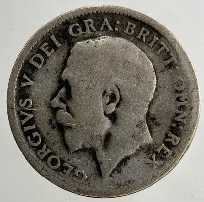 1912 George V Sixpence Silver Coin | Fair Grade