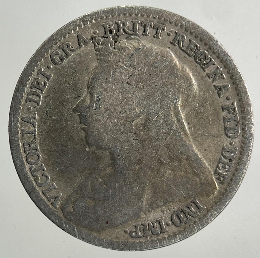 1897 Victoria Threepence Silver Coin | Collectable Grade