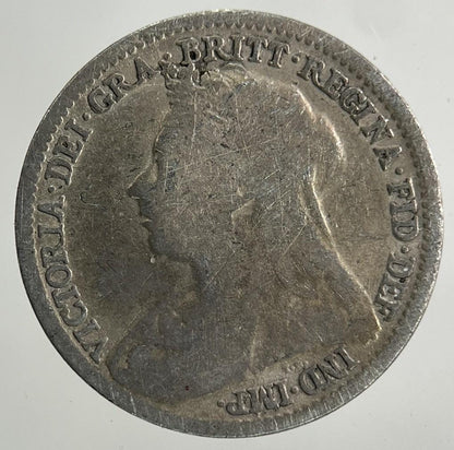 1897 Victoria Threepence Silver Coin | Collectable Grade