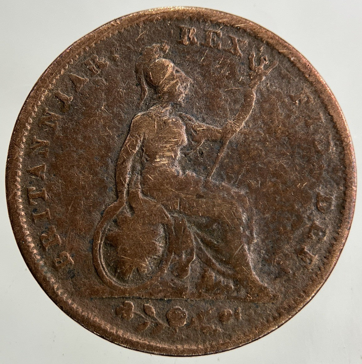 1828 George IV Farthing Coin | Collectable Grade