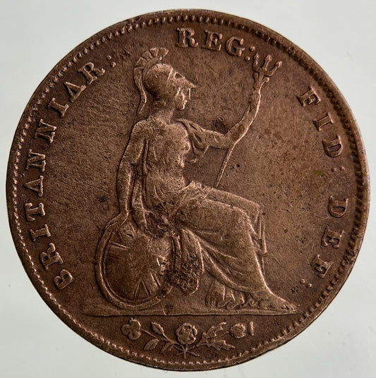 1847 Victoria Farthing Coin | Collectable Grade