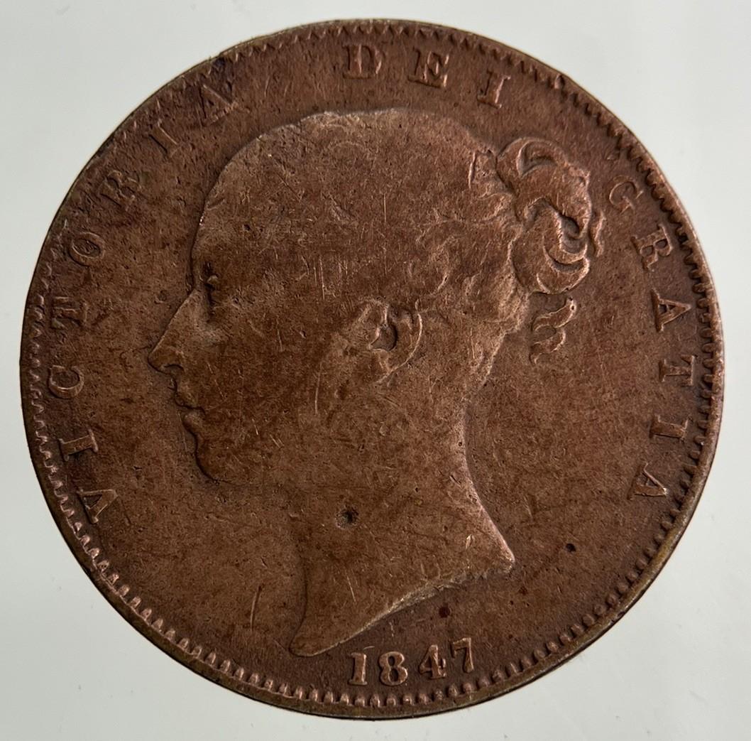 1847 Victoria Farthing Coin | Collectable Grade