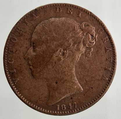 1847 Victoria Farthing Coin | Collectable Grade