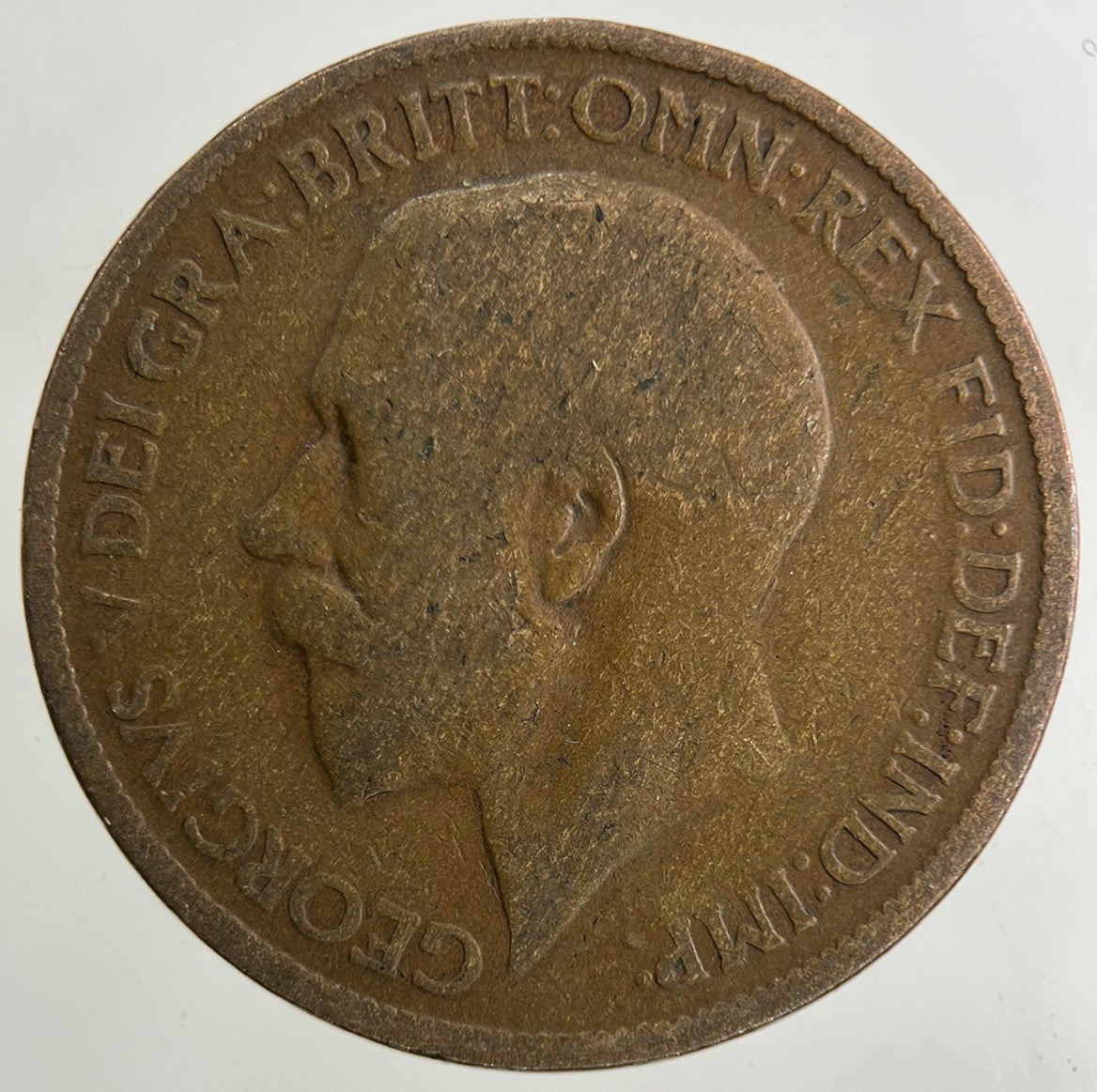 1914 George V Half-Penny Coin | Collectable Grade