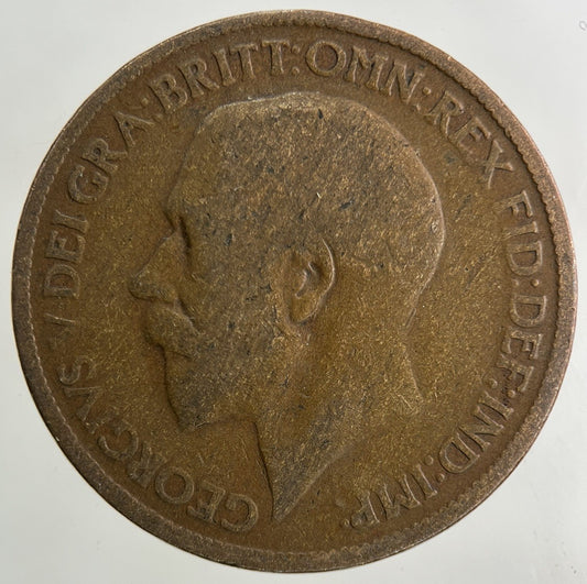1914 George V Half-Penny Coin | Collectable Grade